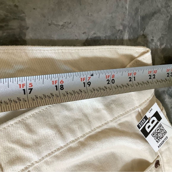 Old Navy Beige Wide-Leg Pants mid rise baggy wide leg size 20 NWT. - Picture 9 of 13